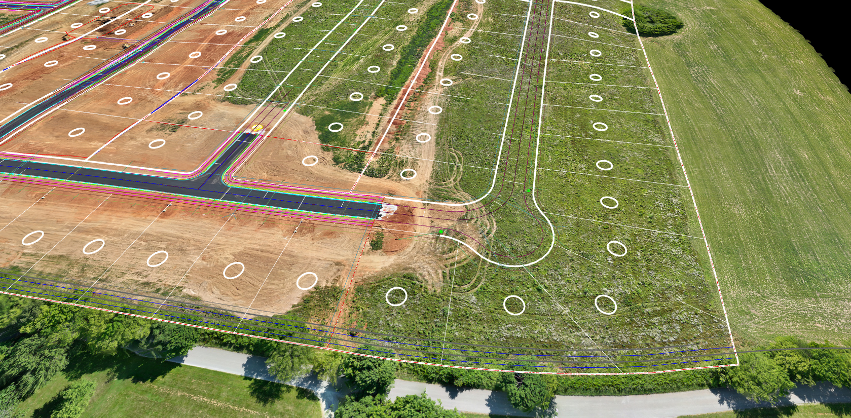 Large development CAD model